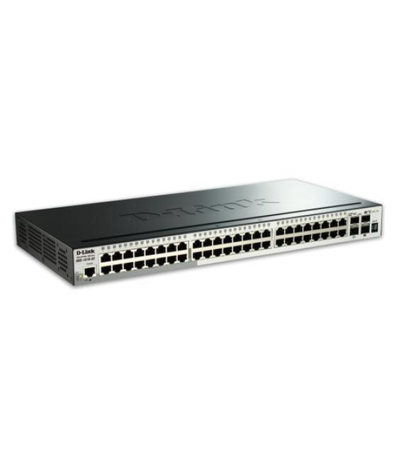 D-Link DGS-1510-52X switch Gestionado L3 Gigabit Ethernet (10/100/1000) 1U Negro