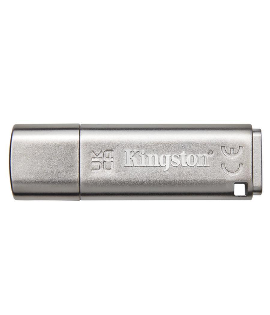 Kingston Technology IronKey Locker+ 50 unidad flash USB 16 GB USB tipo A 3.2 Gen 1 (3.1 Gen 1) Plata