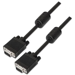 Cable svga nanocable 10.15.0101/ vga macho - vga macho/ 1m/ negro - Imagen 5