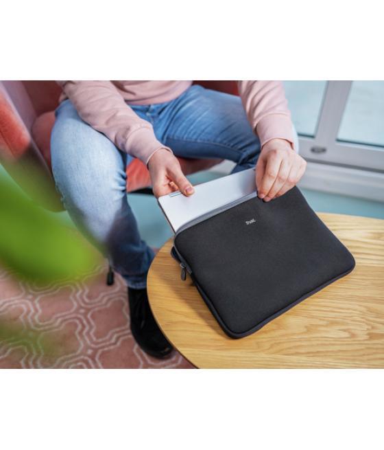 Trust 21251 maletines para portátil 33,8 cm (13.3") Funda Negro