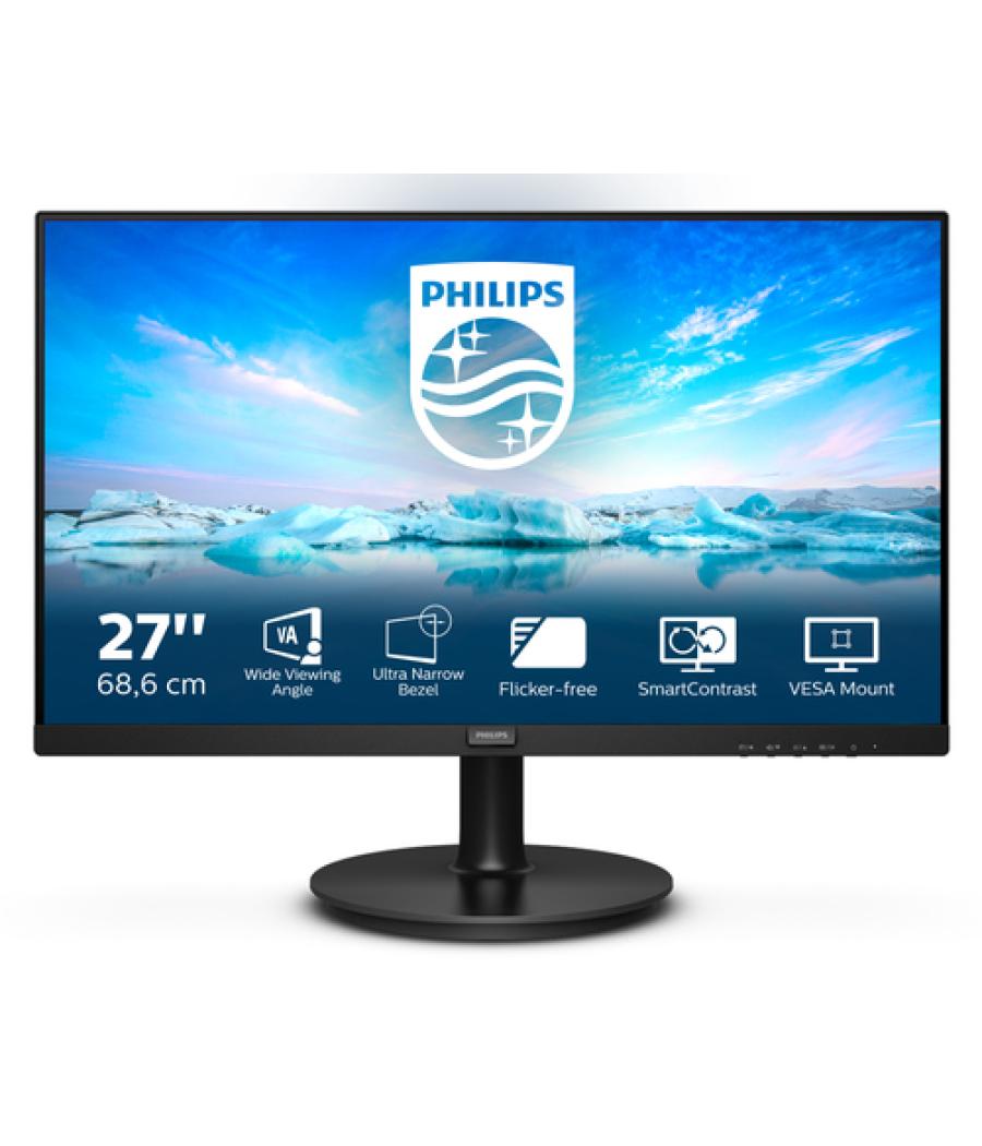 Philips V Line 271V8LA/00 LED display 68,6 cm (27") 1920 x 1080 Pixeles Full HD Negro