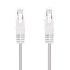 Cable de red rj45 utp nanocable 10.20.0400-w cat.6/ 50cm/ blanco - Imagen 1