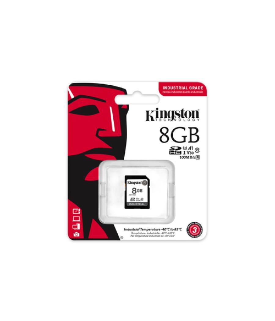Kingston Technology Industrial 8 GB SDXC UHS-I Clase 10