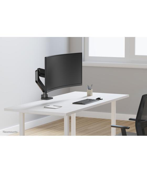 Neomounts soporte de escritorio para pantallas curvas ultra anchas