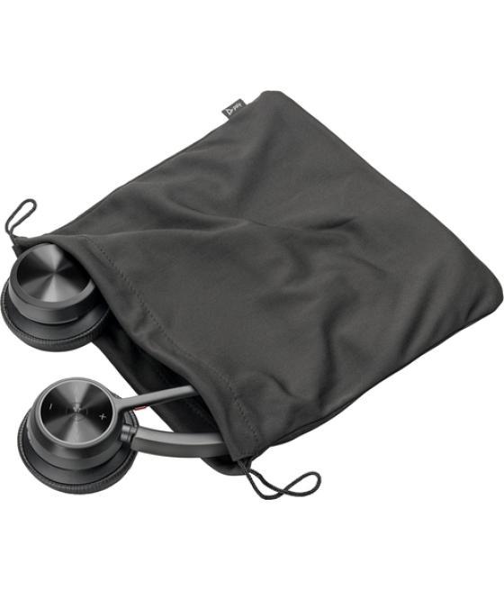 HP Auriculares Poly Voyager 4320-M con certificación para Microsoft Teams + llave BT700 + soporte de carga