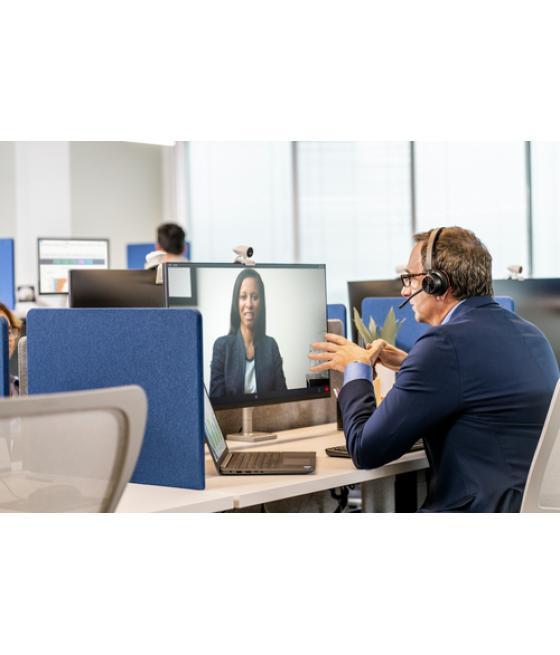 HP Auriculares Poly Voyager 4320-M con certificación para Microsoft Teams + llave BT700 + soporte de carga