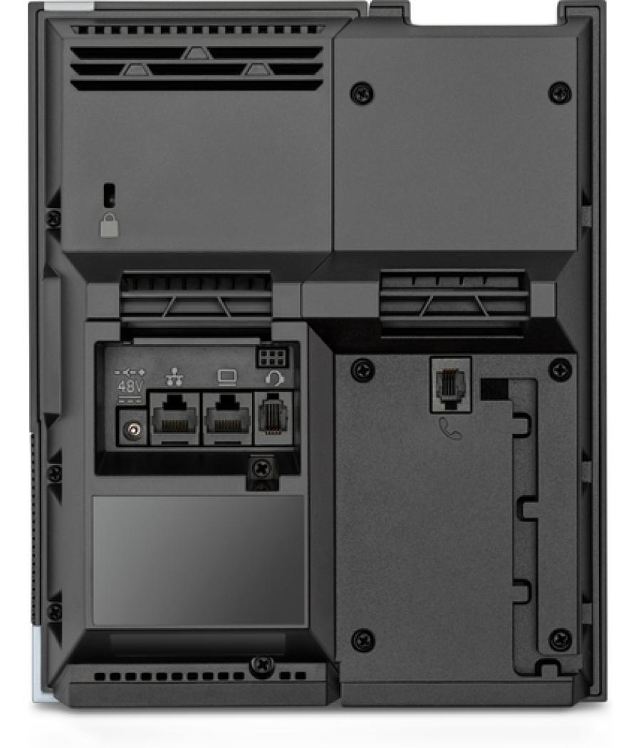 POLY Teléfono multimedia empresarial CCX 505 para Microsoft Teams y habilitado para alimentación a través de Ethernet (PoE)