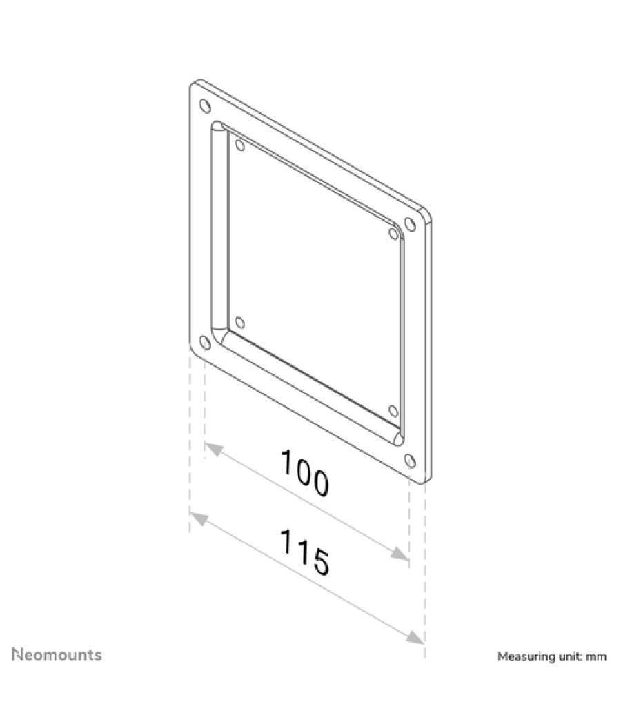 Neomounts Placa adaptadora VESA