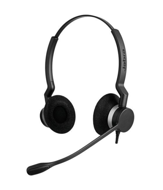 Jabra Biz 2300 Duo Auriculares Alámbrico Diadema Oficina/Centro de llamadas Bluetooth Negro