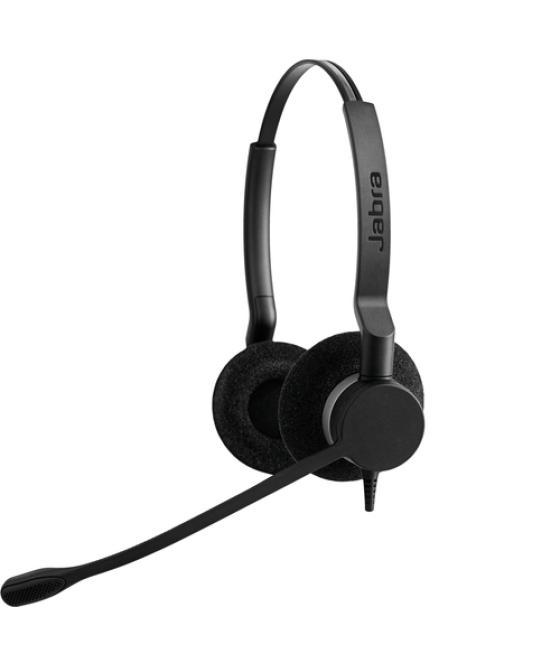 Jabra Biz 2300 Duo Auriculares Alámbrico Diadema Oficina/Centro de llamadas Bluetooth Negro