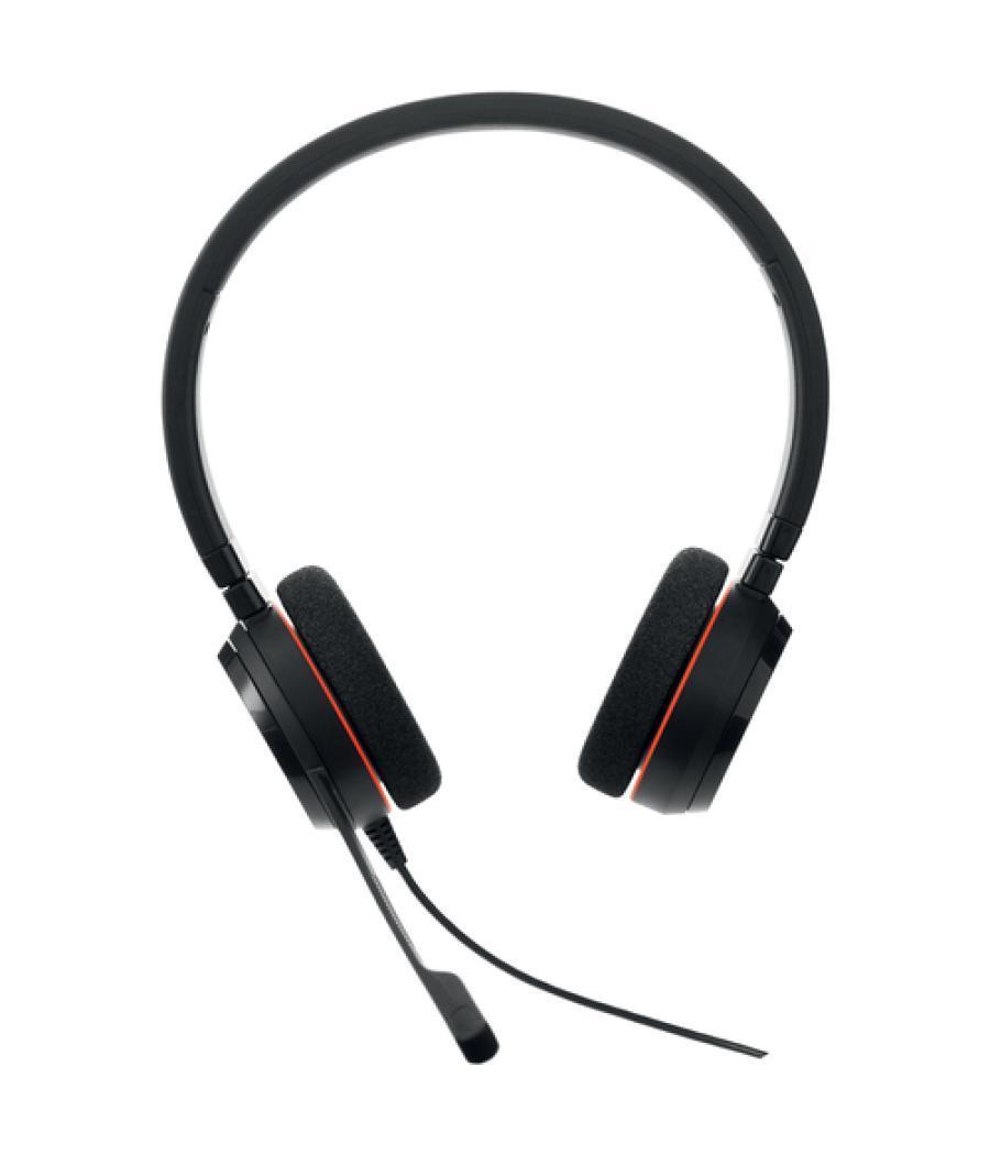 Jabra Evolve 20 USB-C UC Stereo Auriculares Alámbrico Diadema Oficina/Centro de llamadas USB Tipo C Negro