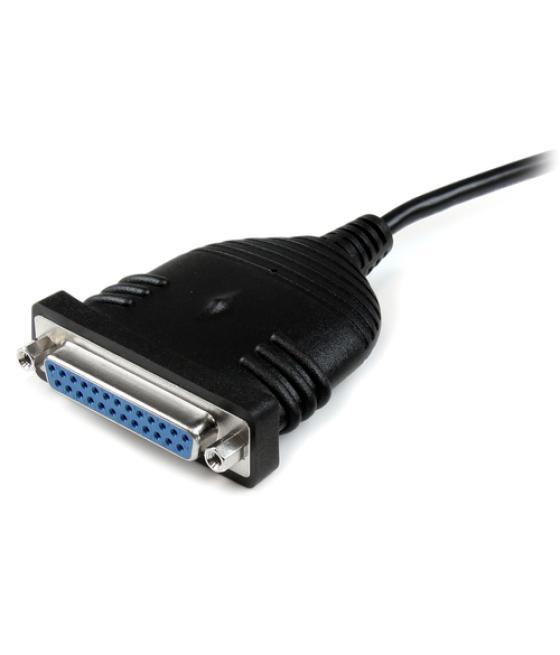 StarTech.com Cable de 1,8m Adaptador de Impresora Paralelo DB25 a USB A - H/M