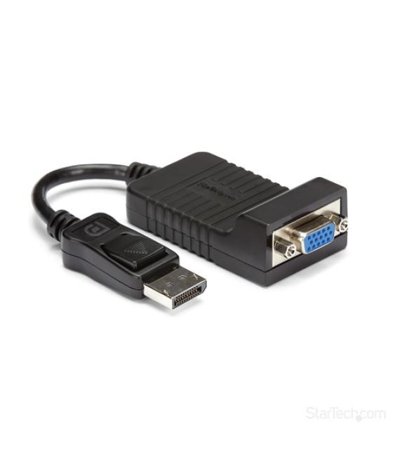 StarTech.com Adaptador Conversor de Vídeo Activo DisplayPort DP a VGA - 1920x1200 - Convertidor