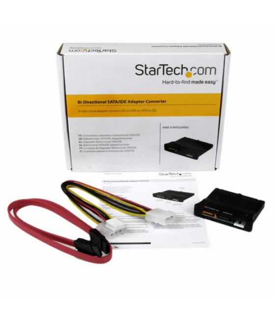 StarTech.com Conversor Adaptador IDE ATA a SATA Bidireccional