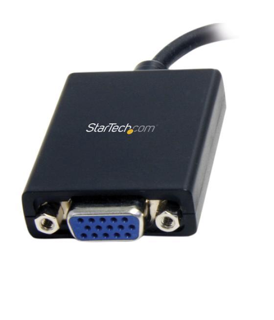 StarTech.com Adaptador Mini DisplayPort a VGA - Convertidor Activo de Mini DP a VGA - Vídeo 1080p - con Certificación VESA - mDP