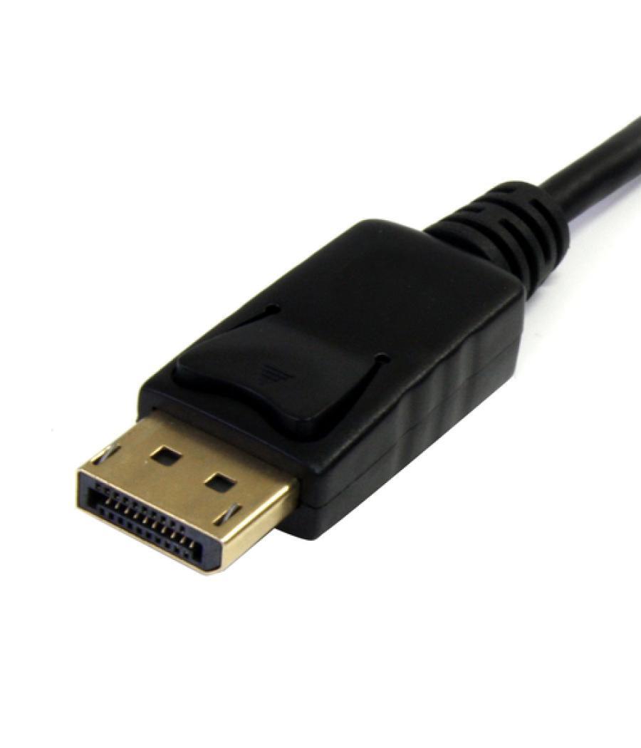 StarTech.com Cable de 2m Mini DisplayPort a DisplayPort 1.2 - Cable Adaptador Mini DisplayPort a DisplayPort 4K x 2K UHD - Cable