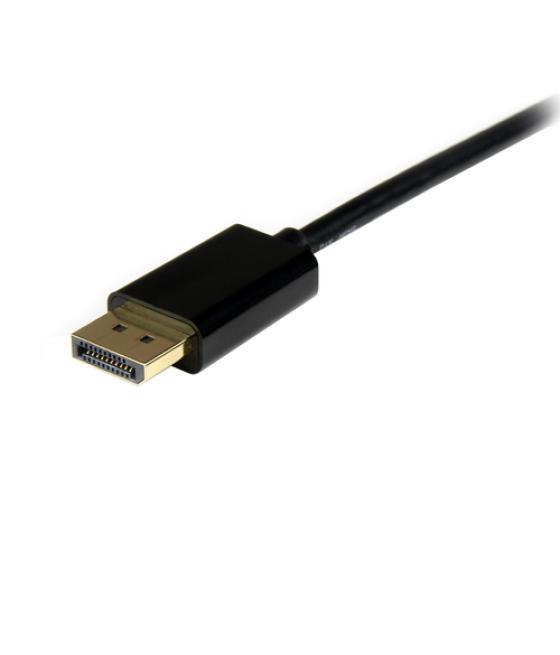 StarTech.com Cable de 2m Mini DisplayPort a DisplayPort 1.2 - Cable Adaptador Mini DisplayPort a DisplayPort 4K x 2K UHD - Cable