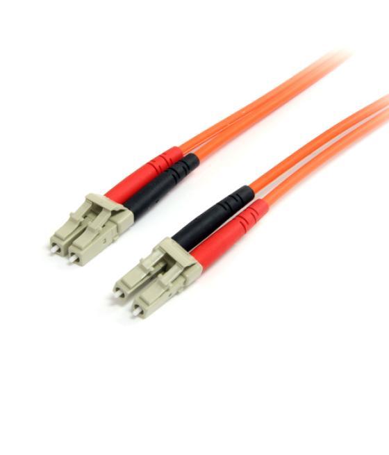 StarTech.com Cable de Red de 3m Multimodo Dúplex Fibra Óptica LC-LC 62,5/125 - Patch Duplex