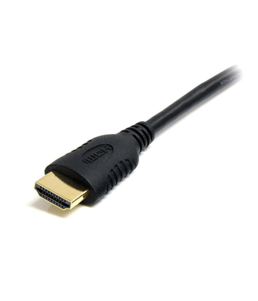 StarTech.com Cable HDMI de alta velocidad con Ethernet 2m - HDMI a Mini HDMI - Macho a Macho