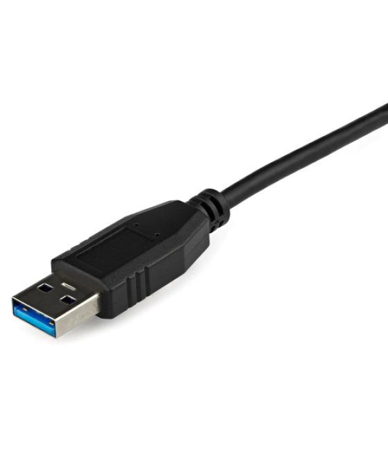 StarTech.com Adaptador Tarjeta de Red Externa USB 3.0 a Ethernet Gigabit - Conversor de Red NIC 10/100/1000 - Adaptador LAN Exte