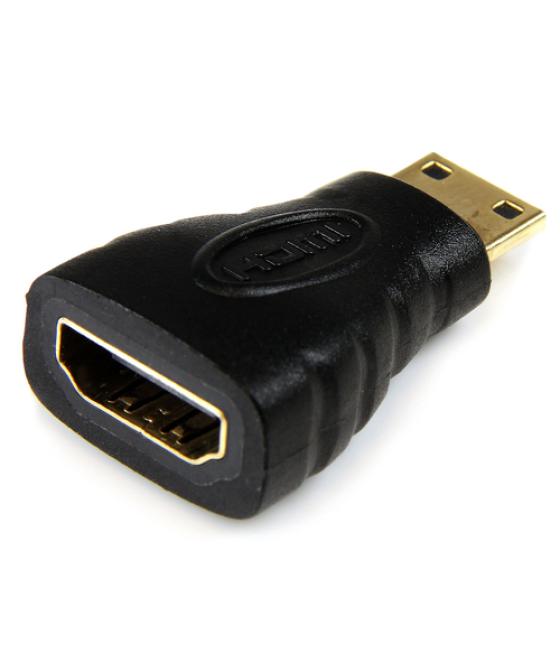 StarTech.com Adaptador Mini HDMI a HDMI -HDMI Ultra HD 4K 30Hz de Alta Velocidad - HDMI 1.4 - Conectores Chapados en Oro - Adapt