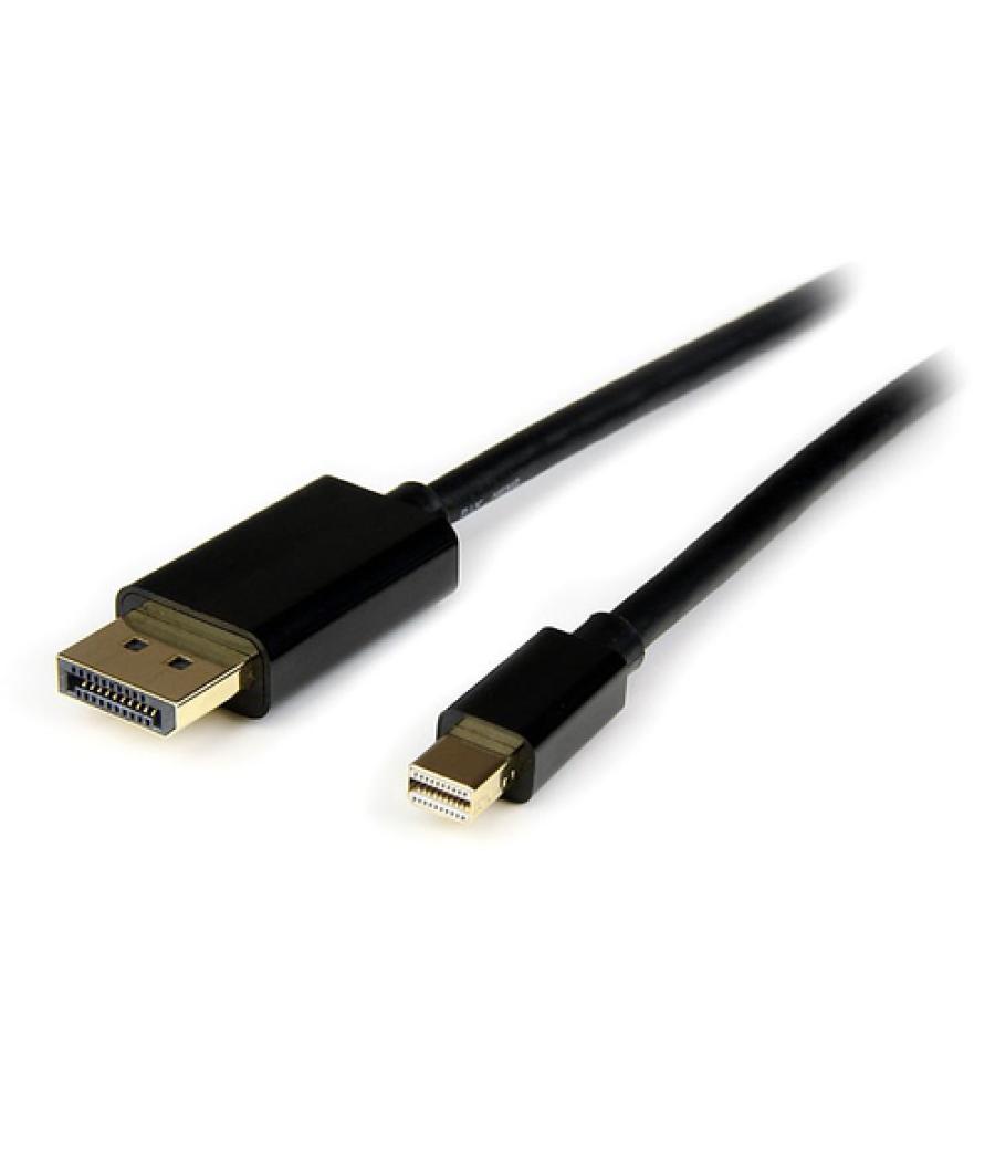 StarTech.com Cable de 4m Mini DisplayPort a DisplayPort 1.2 - Cable Adaptador Mini DisplayPort a DisplayPort 4K x 2K UHD - Cable