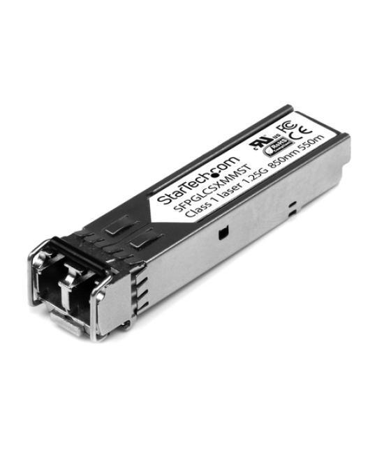 StarTech.com Módulo Transceptor SFP Compatible con Cisco GLC-SX-MM - 1000BASE-SX - Multimodo de 1 GbE - SFP Ethernet Gigabit de 