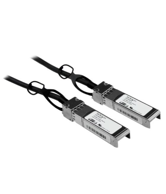 StarTech.com Cable de 3m Twinax Direct Attach SFP+ a SFP+ - 10G Compatible con Cisco SFP-H10GB-CU3M - DAC de Cobre SFP+ 10GbE - 