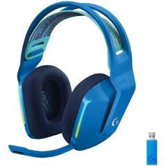 Auriculares gaming con micrófono inalámbricos logitech g733/ usb/ radiofrecuencia/ azul - Imagen 1
