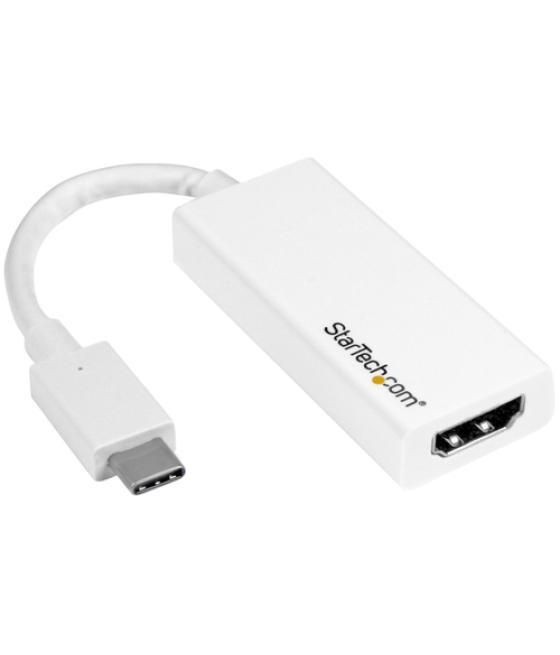 StarTech.com Adaptador USB-C a HDMI de 4K a 30Hz - Blanco