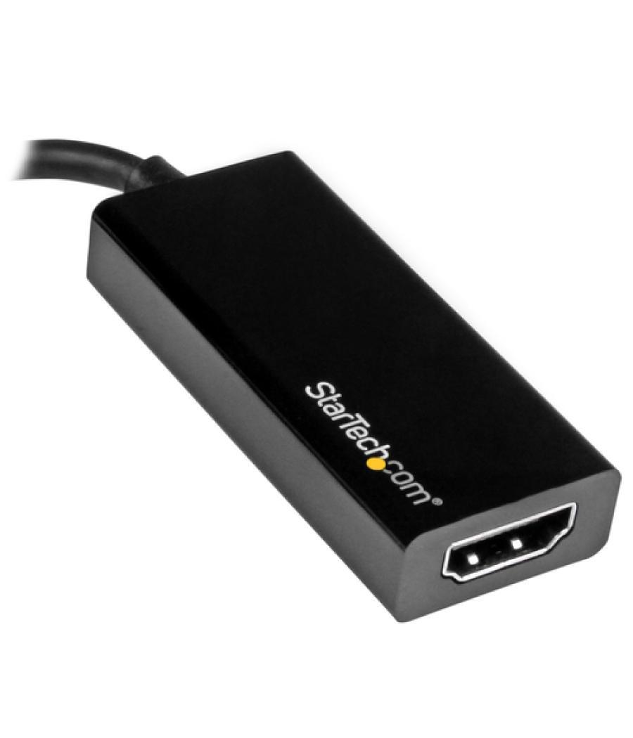 StarTech.com Adaptador Gráfico USB-C a HDMI 4K30Hz - Conversor de Vídeo USB 3.1 Tipo C a HDMI - Compatible Thunderbolt 3 - Dongl