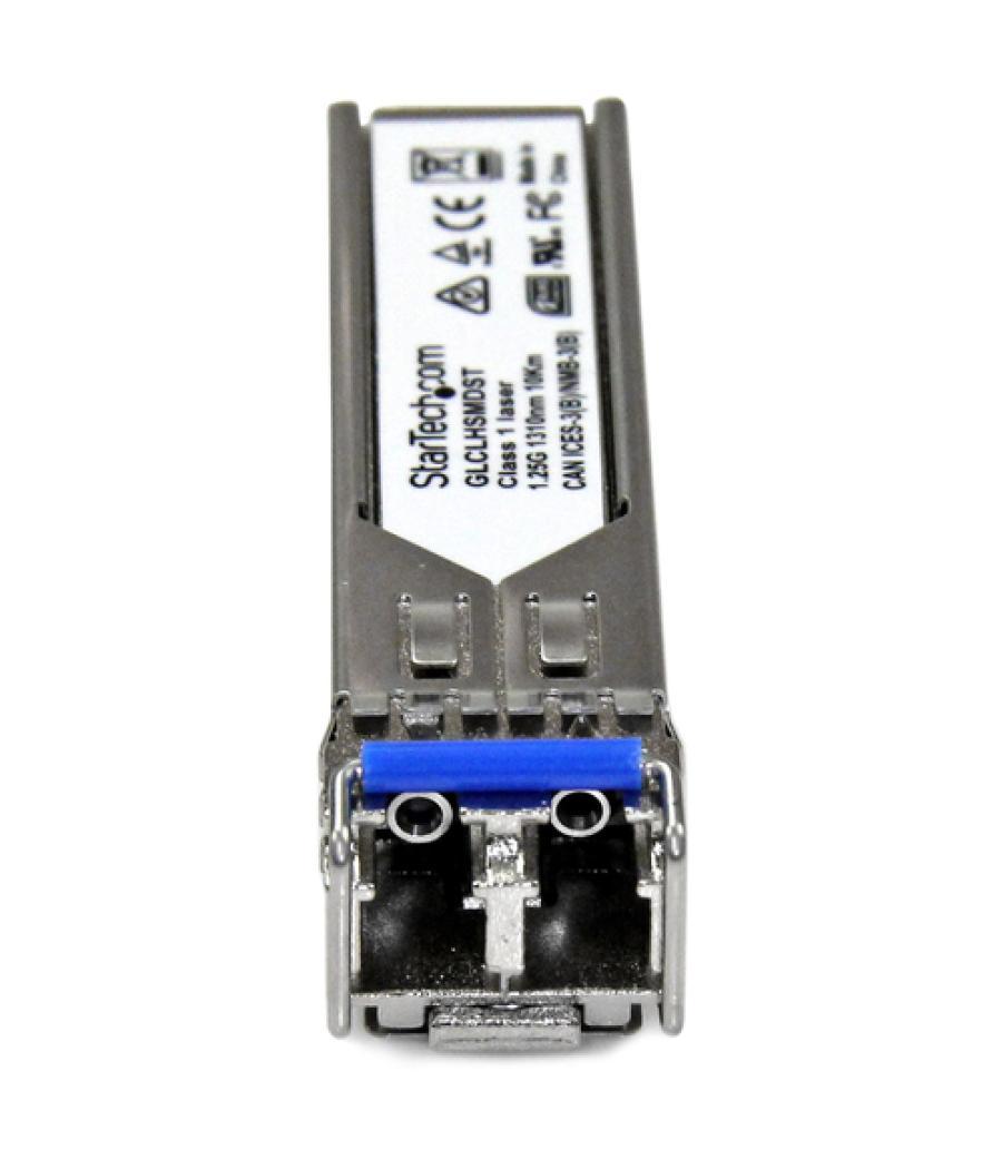 StarTech.com Módulo Transceptor SFP Compatible con Cisco GLC-LH-SMD - 1000BASE-LX/LH - Monomodo 1GbE - SFP Ethernet Gigabit 1Gb 