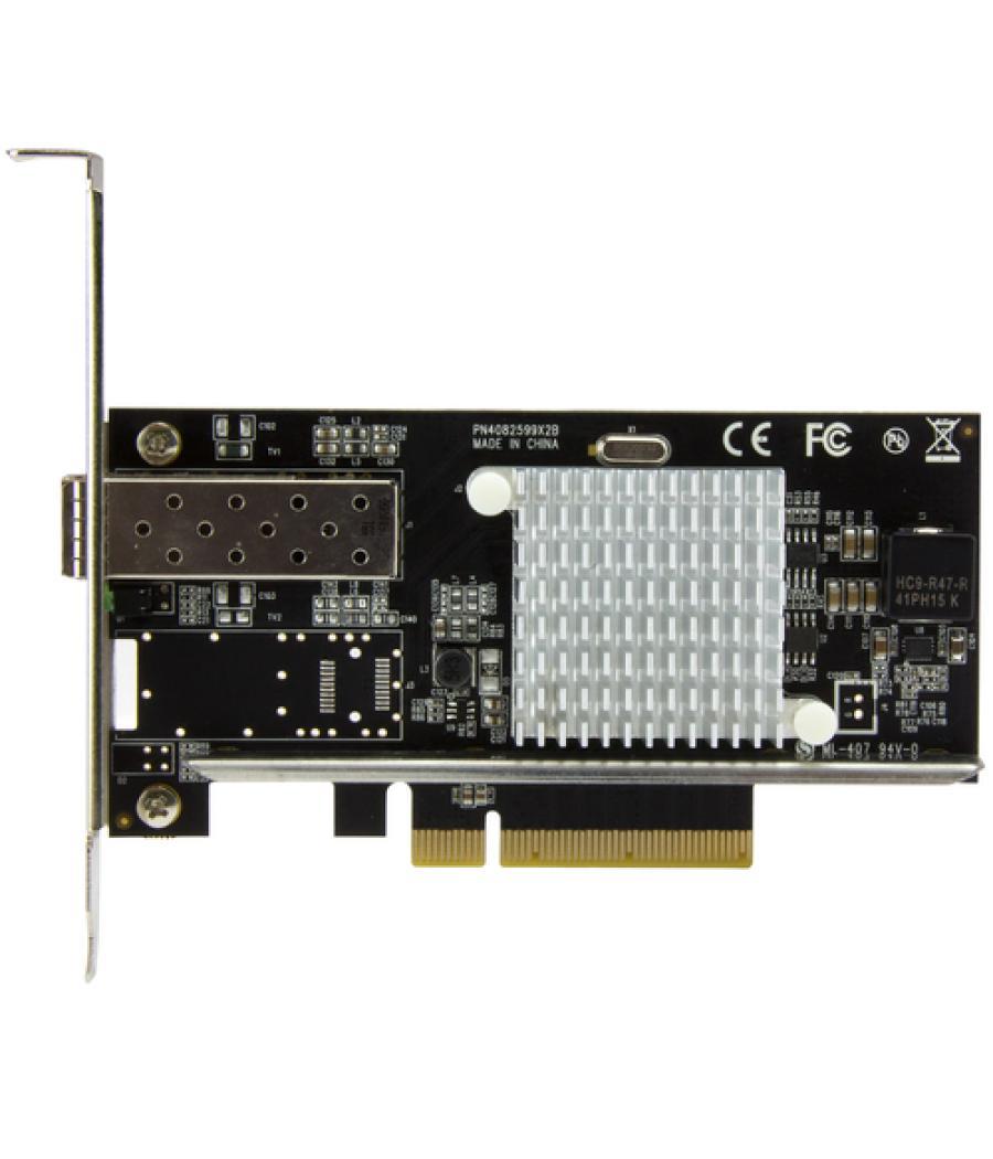 StarTech.com Tarjeta de Red PCI Express 10G con Ranura SFP+ Abierta - Chipset Intel - Multimodo y Monomodo