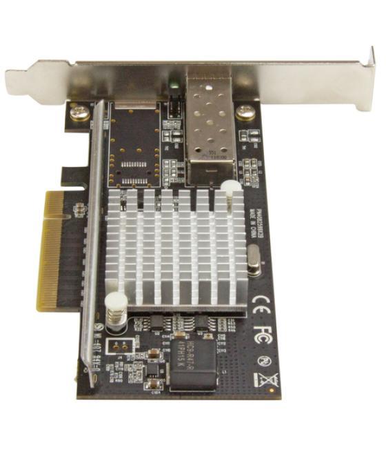 StarTech.com Tarjeta de Red PCI Express 10G con Ranura SFP+ Abierta - Chipset Intel - Multimodo y Monomodo