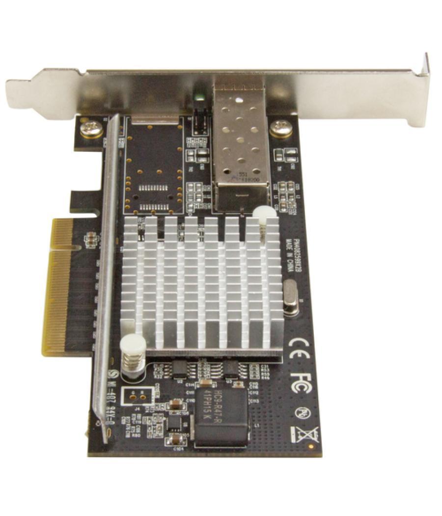 StarTech.com Tarjeta de Red PCI Express 10G con Ranura SFP+ Abierta - Chipset Intel - Multimodo y Monomodo