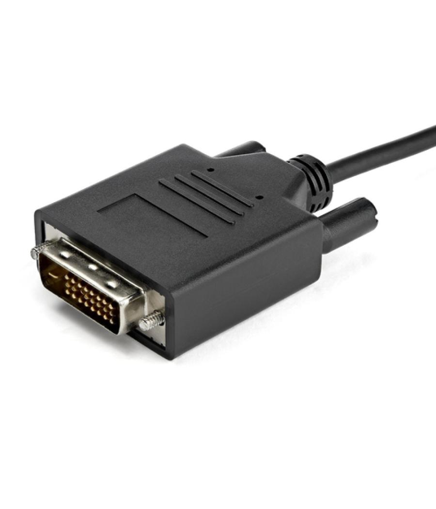 StarTech.com Cable de 2m USB-C a DVI - 1920 x 1200 - Negro