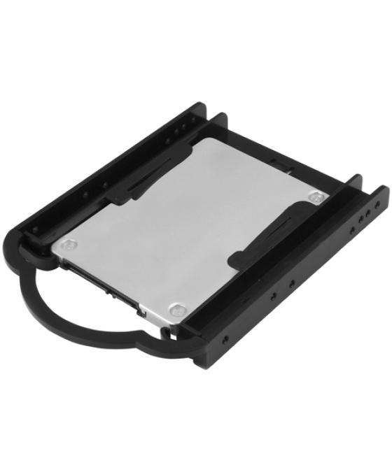 StarTech.com Bracket de Montaje para Discos Duros / SSD de 2,5" en Bahías de 3,5 Pulgadas - Instalación sin Herramientas - Brack