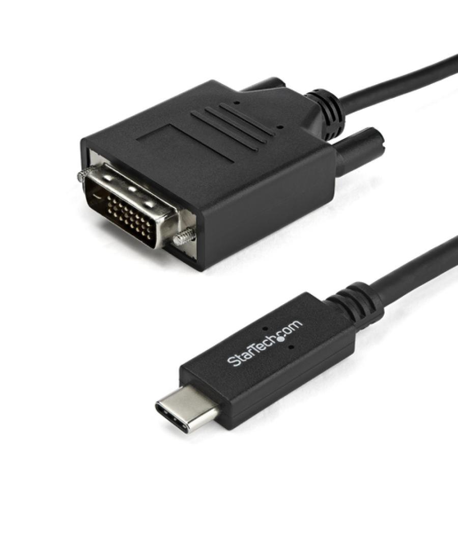 StarTech.com Cable de 1m USB-C a DVI - 1920 x 1200 - Negro