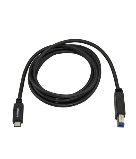 StarTech.com USB315CB2M cable USB 2 m USB 3.2 Gen 1 (3.1 Gen 1) USB C USB B Negro