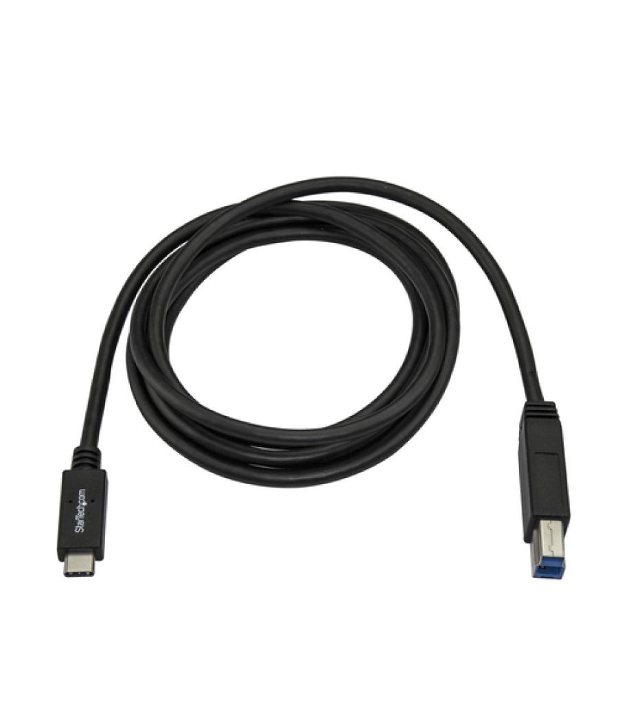 StarTech.com USB315CB2M cable USB 2 m USB 3.2 Gen 1 (3.1 Gen 1) USB C USB B Negro