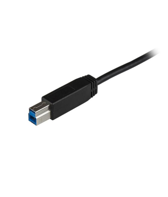 StarTech.com USB31CB1M cable USB 1 m USB 3.2 Gen 2 (3.1 Gen 2) USB C USB B Negro