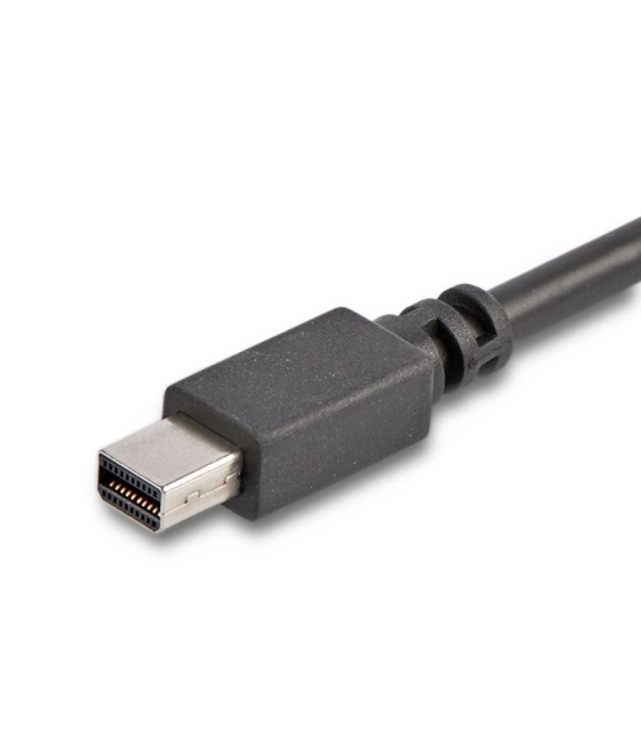 StarTech.com Cable 1,8m USB-C a Mini DisplayPort - 4K 60Hz - Black - Adaptador USB 3.1 Tipo C a mDP