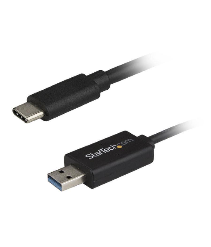 StarTech.com Cable de 2m de Transferencia de Datos para Mac y Windows USB 3.0 USBC a USBA - USB Tipo C