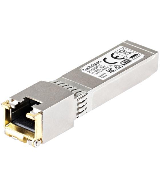 StarTech.com Módulo Transceptor SFP+ Compatible con Cisco SFP-10GB-TC - 10GBASE-T - SFP a RJ45 Cat6 / Cat5e - SFP+ Ethernet Giga