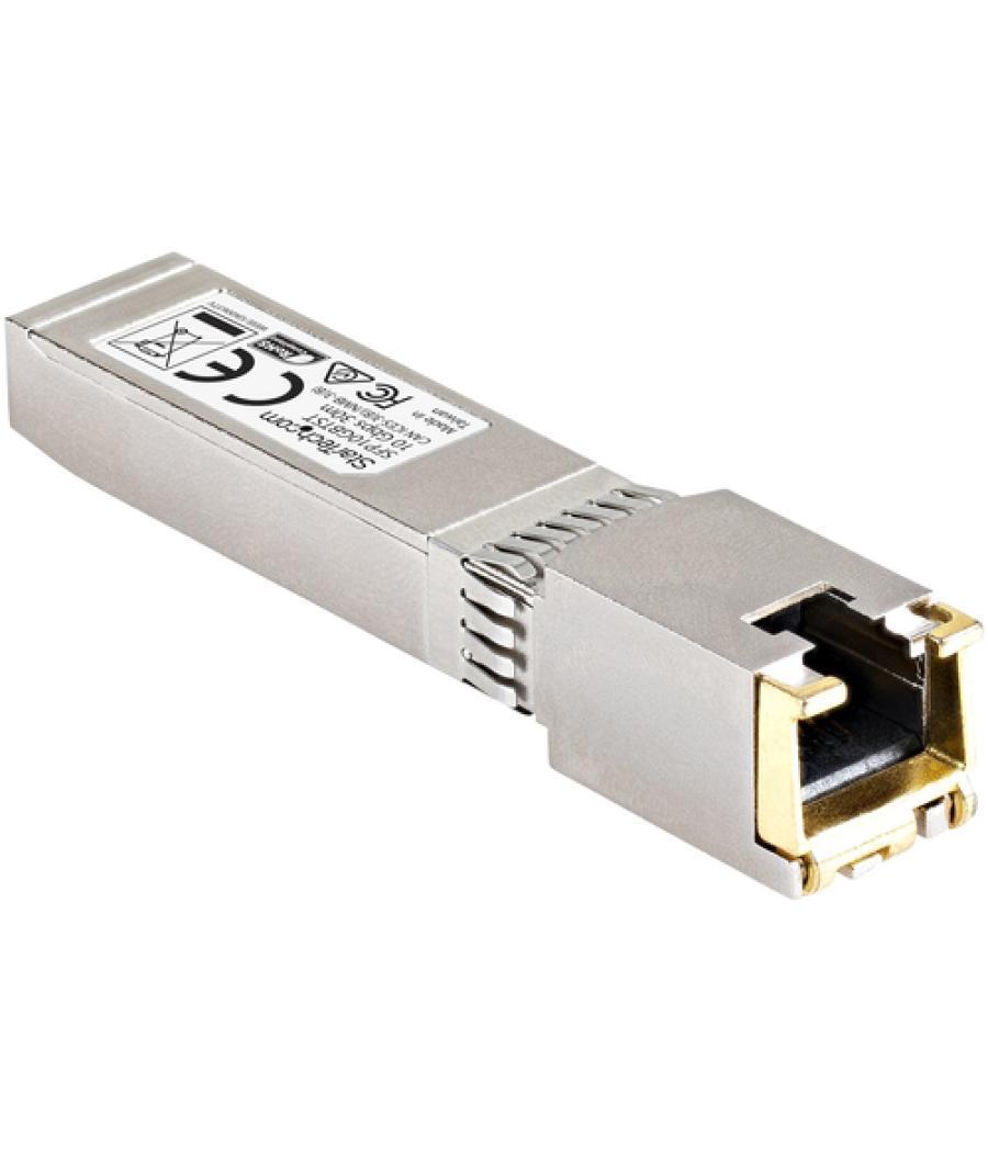 StarTech.com Módulo Transceptor SFP+ Compatible con Cisco SFP-10GB-TC - 10GBASE-T - SFP a RJ45 Cat6 / Cat5e - SFP+ Ethernet Giga