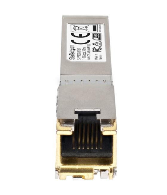 StarTech.com Módulo Transceptor SFP+ Compatible con Cisco SFP-10GB-TC - 10GBASE-T - SFP a RJ45 Cat6 / Cat5e - SFP+ Ethernet Giga