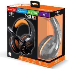 Auriculares gaming con micrófono spirit of gamer pro-h3 multiplataforma edition/ jack 3.5/ naranja - Imagen 5