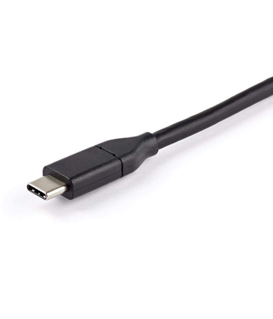 StarTech.com Cable de 1m USB-C a DisplayPort 1.4 - Convertidor Bidireccional Adaptador de Vídeo USB Tipo C - HBR3/HDR/DSC - Cabl