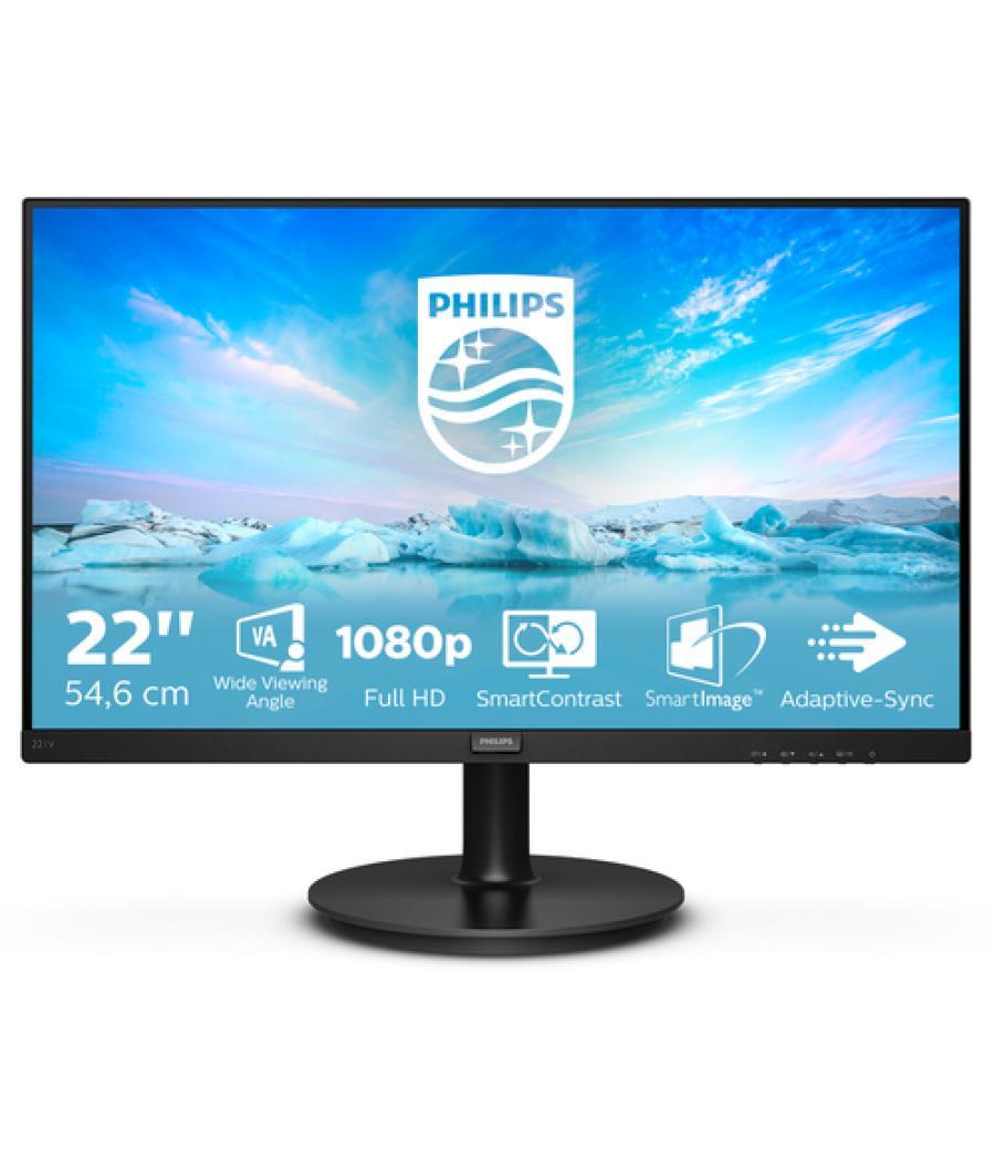 Philips V Line 221V8/00 pantalla para PC 54,6 cm (21.5") 1920 x 1080 Pixeles Full HD LED Negro