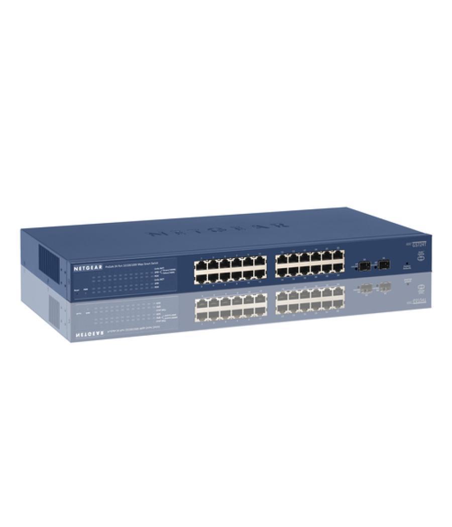 NETGEAR ProSAFE GS724Tv4 Gestionado L3 Gigabit Ethernet (10/100/1000) Azul